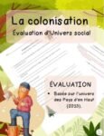 La colonisation - Évaluation