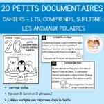 Lis, comprends et surligne - Les animaux polaires