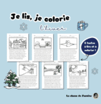 Je lis, je colorie (l'hiver)