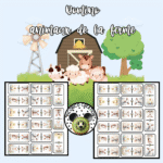 Domino animaux de la ferme