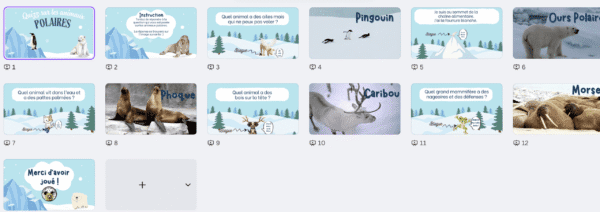 Hiver/ Animaux polaires Trousse d'apprentissage – Image 6