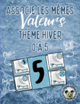 Associe les mêmes valeurs , Thème Hiver