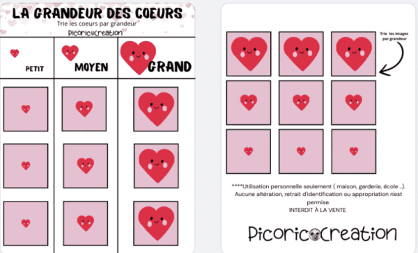 Cahier d'exercices association Saint-Valentin – Image 3