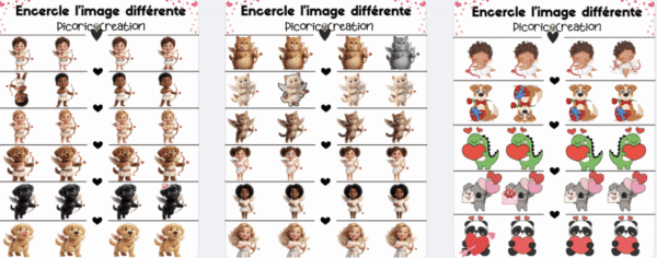 Cahier d'exercices association Saint-Valentin – Image 4