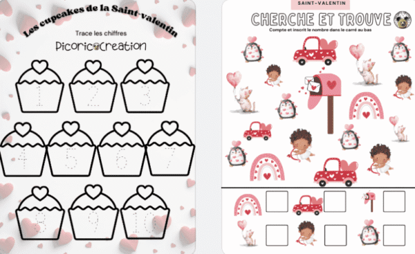 Les chiffres Saint-Valentin – Image 2