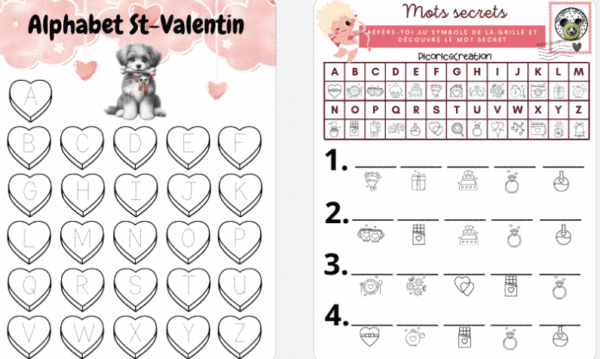 Les lettres Saint-Valentin – Image 5