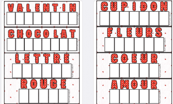 Les lettres Saint-Valentin – Image 2