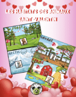 Habitat des animaux Saint-Valentin