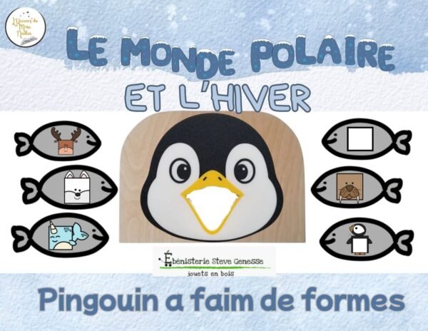Pingouin a faim de formes – Image 1