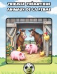 Animaux de la ferme 24 activités+ coloriages